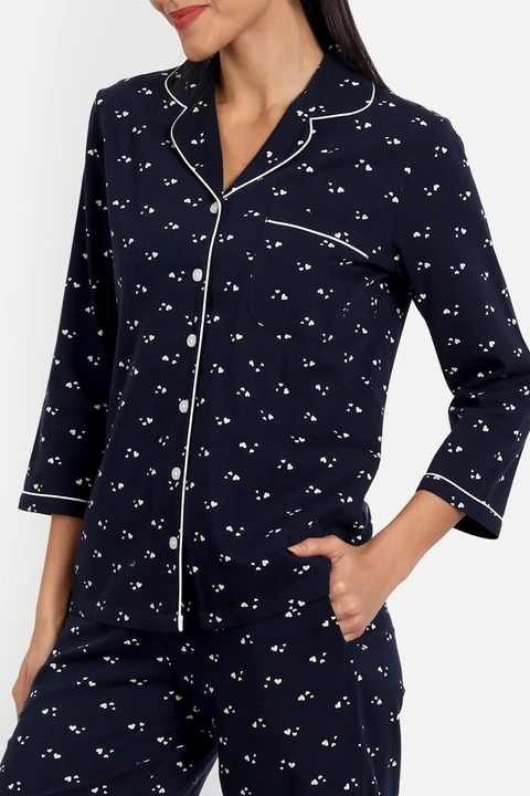 Navy Royale PJ Set