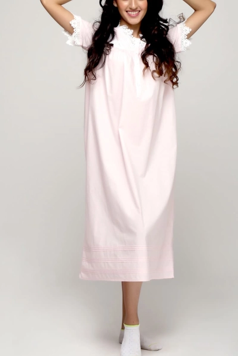 Pink Bubblegum Long Nightdress