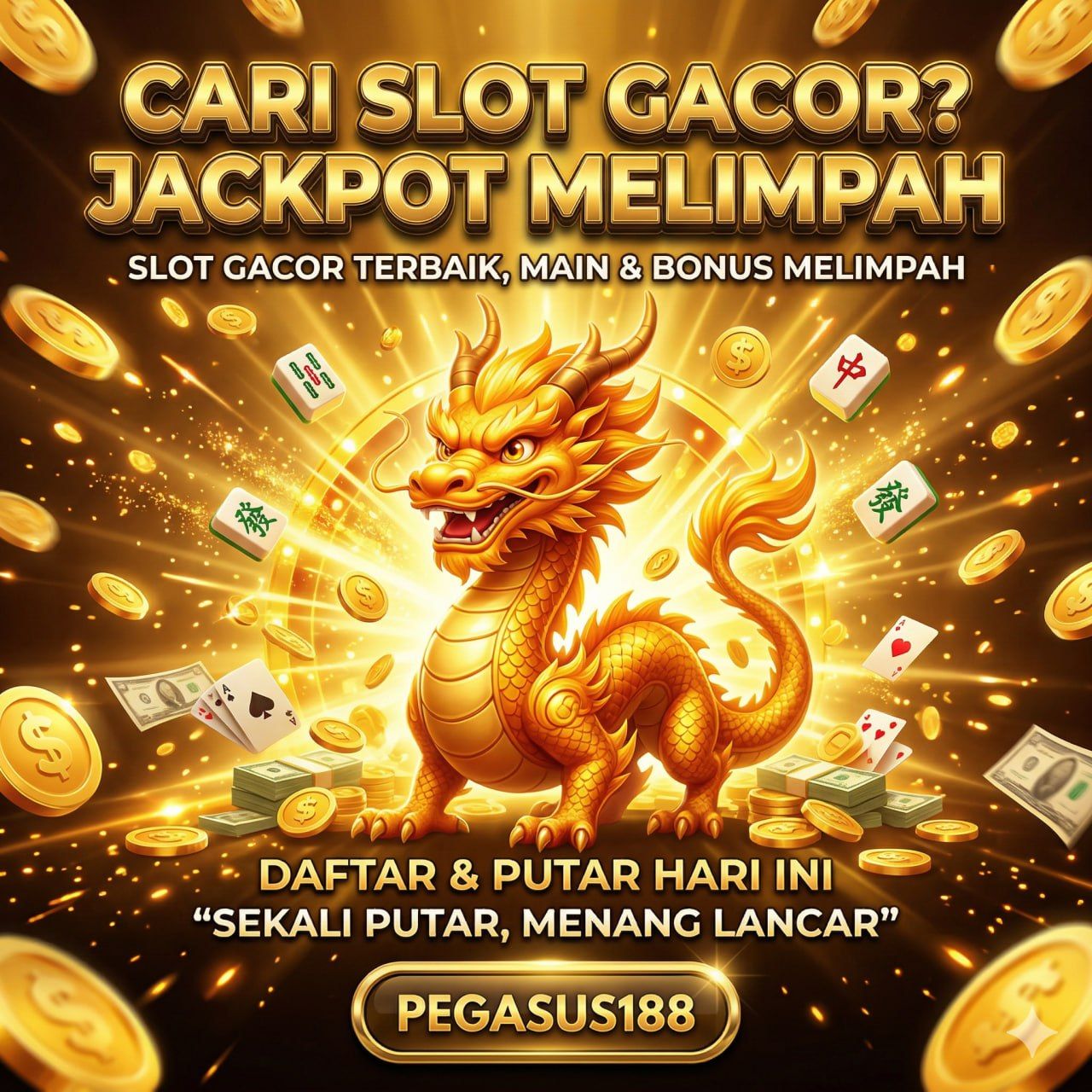 PEGASUS188$ Platform Slot 5K Top 1 Di Indonesia Dengan Jackpot Terbesar