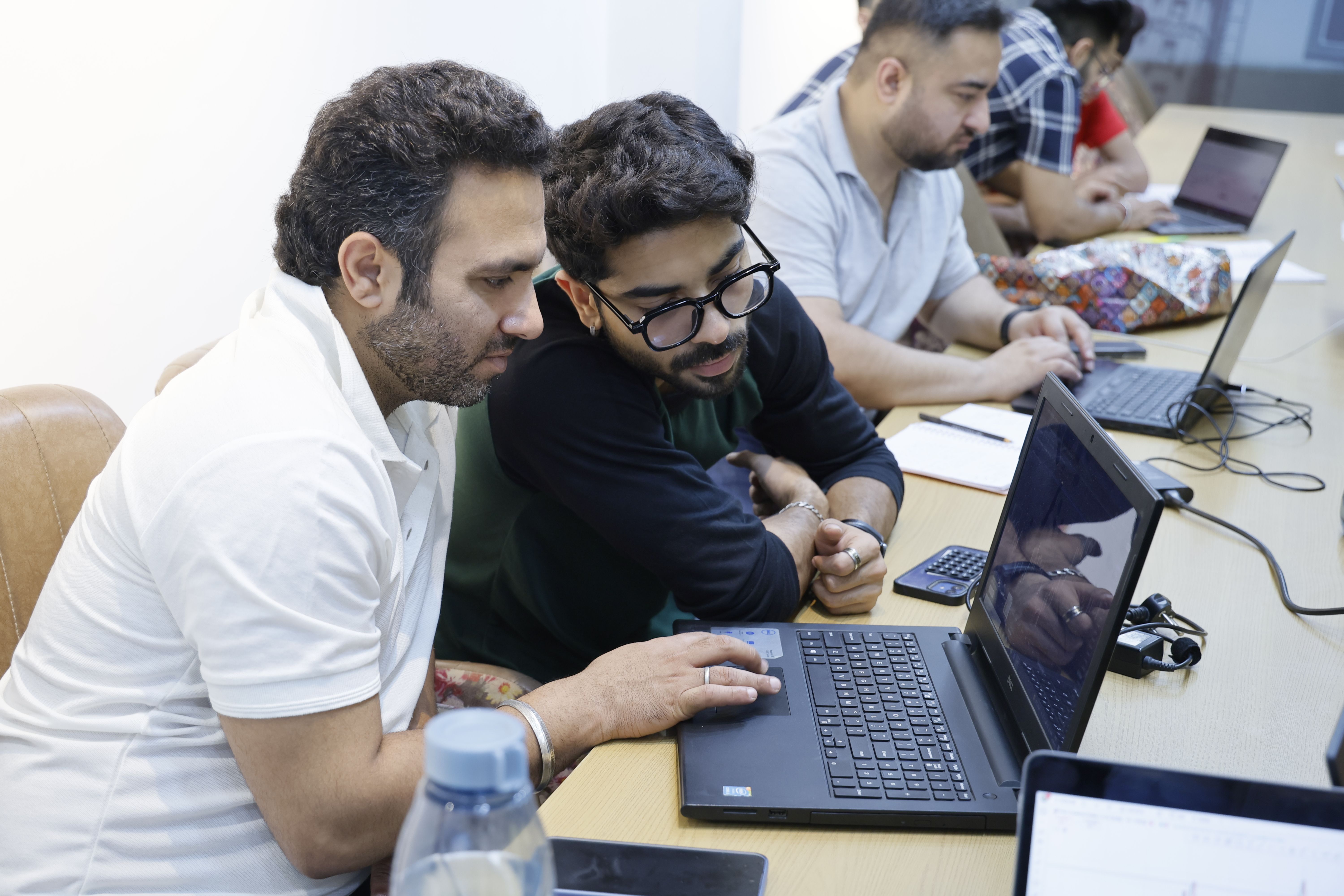 Mentor interaction at Traderz Den