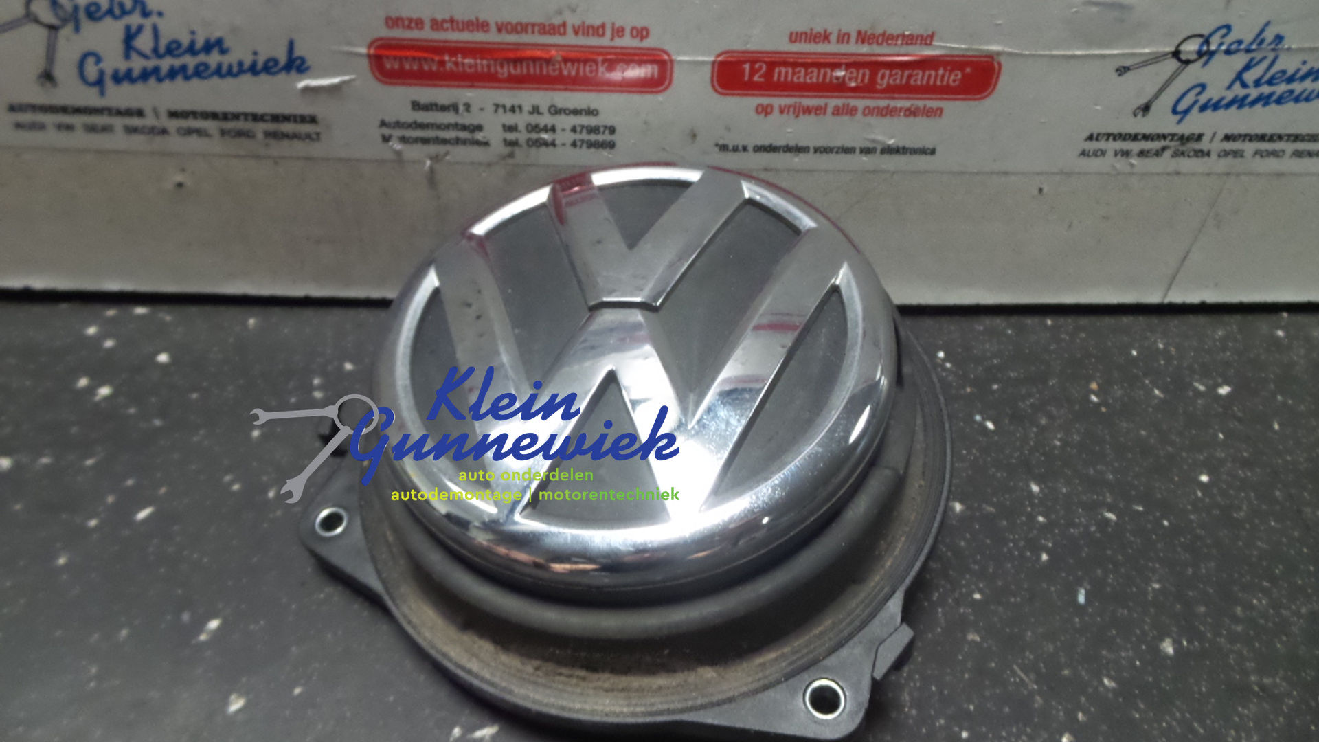 Vw polo online 6r embleem zwart