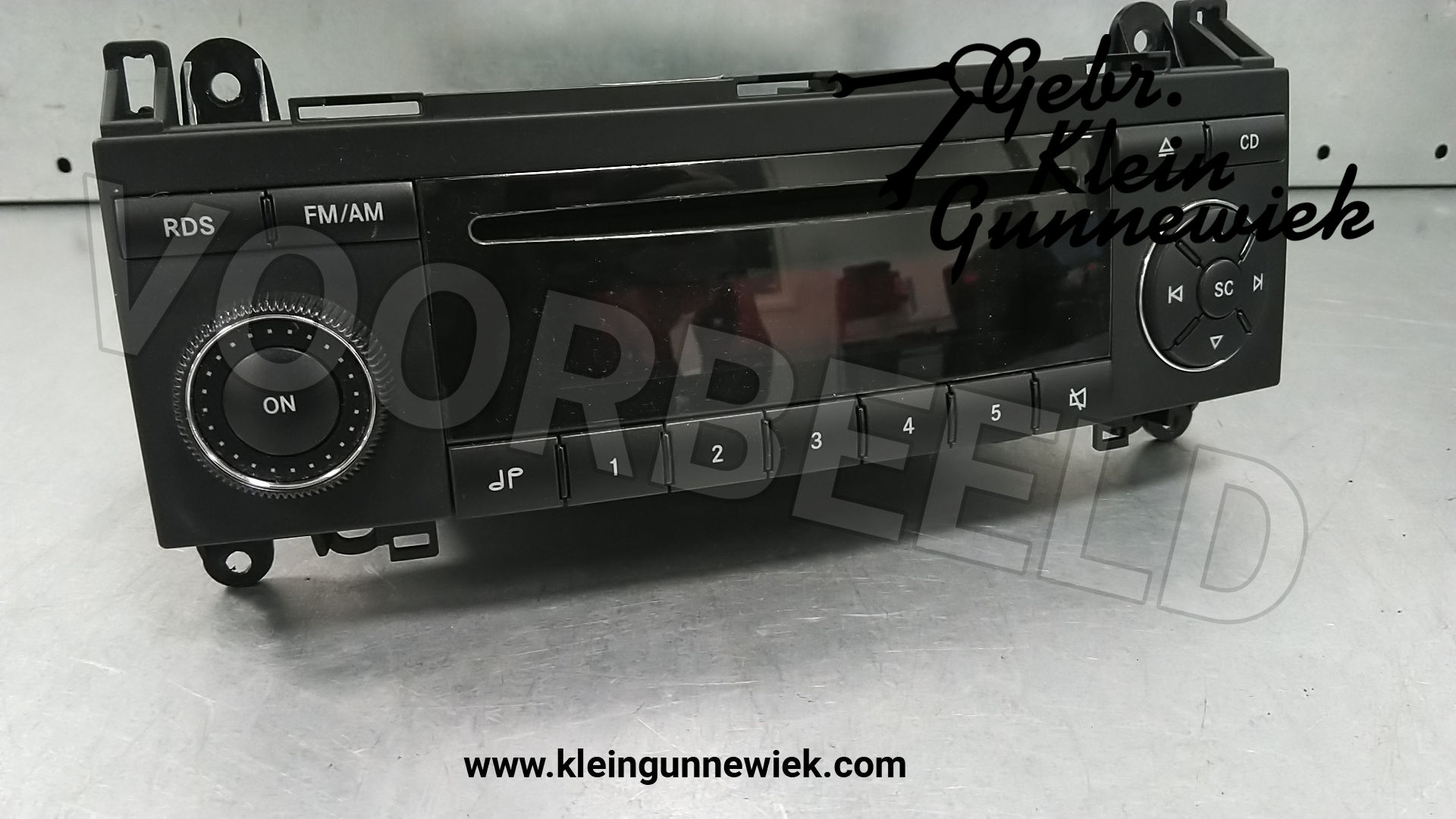 Radio Cd Mercedes-Benz W169 W245 A1698200386 BE6086 Audio 5