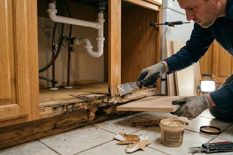 Cabinet Water Damage Repair in Oxnard, CA