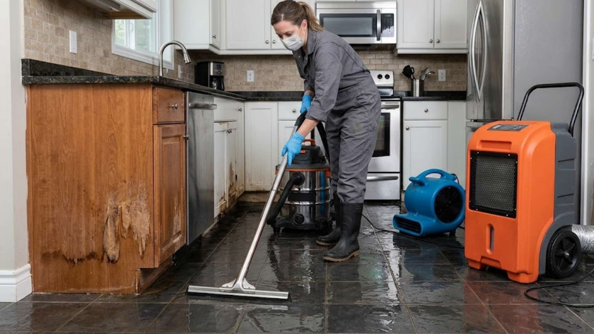 Fridge Water Line Leak Causing Floor Damage in Concepcion, TX