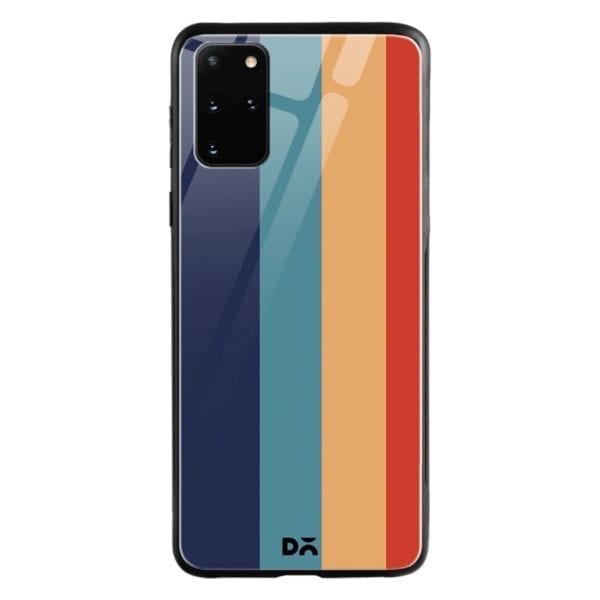 Blue Vertical Glass Case Cover for S20 Plus Klippik Kuwait