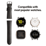 Grey Napa Leather Universal WatchBand KLIPPIK KUWAIT