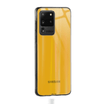 Summer Yellow Holographic Glass Case Cover for S20 Ultra | Klippik Kuwait