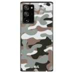 Camouflage Army Glass Case Cover For Samsung Galaxy Note 20 Ultra | Klippik Kuwait