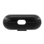 Black Leather AirPods Pro Case Cover | Klippik Kuwait