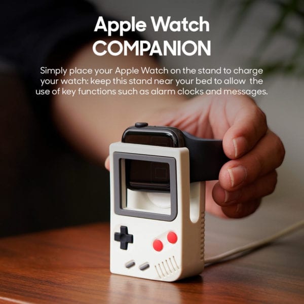 Gameboi - Apple Watch Stand (Off White) | Klippik Kuwait UAE Saudi