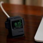 Nostalgic RetrO PC- Apple Watch Stand Black | Klippik | Online Deals Shopping Kuwait UAE Saudi