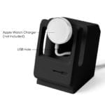 Nostalgic RetrO PC- Apple Watch Stand Black | Klippik | Online Deals Shopping Kuwait UAE Saudi