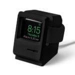 Nostalgic RetrO PC- Apple Watch Stand Black | Klippik | Online Deals Shopping Kuwait UAE Saudi