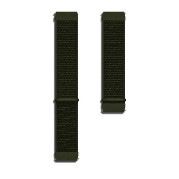 Army Green Nylon Universal WatchBand for Samsung, Huawei Smart Watches | Klippik | Online SHopping