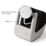 ISaga - Apple Watch Stand (Black) | Klippik Kuwait UAE Saudi