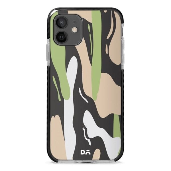 Pastel Camo Stride Case Cover for Apple iPhone 12 Mini and Apple iPhone 12 with great design and shock proof | Klippik | Online Shopping | Kuwait UAE Saudi