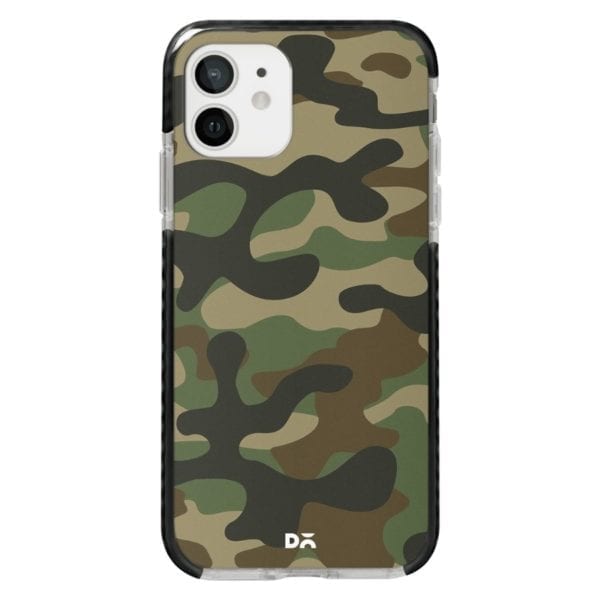 Camouflage Case Cover for Apple iPhone 12 Mini and Apple iPhone 12 with great design and shock proof | Klippik | Online Shopping | Kuwait UAE Saudi