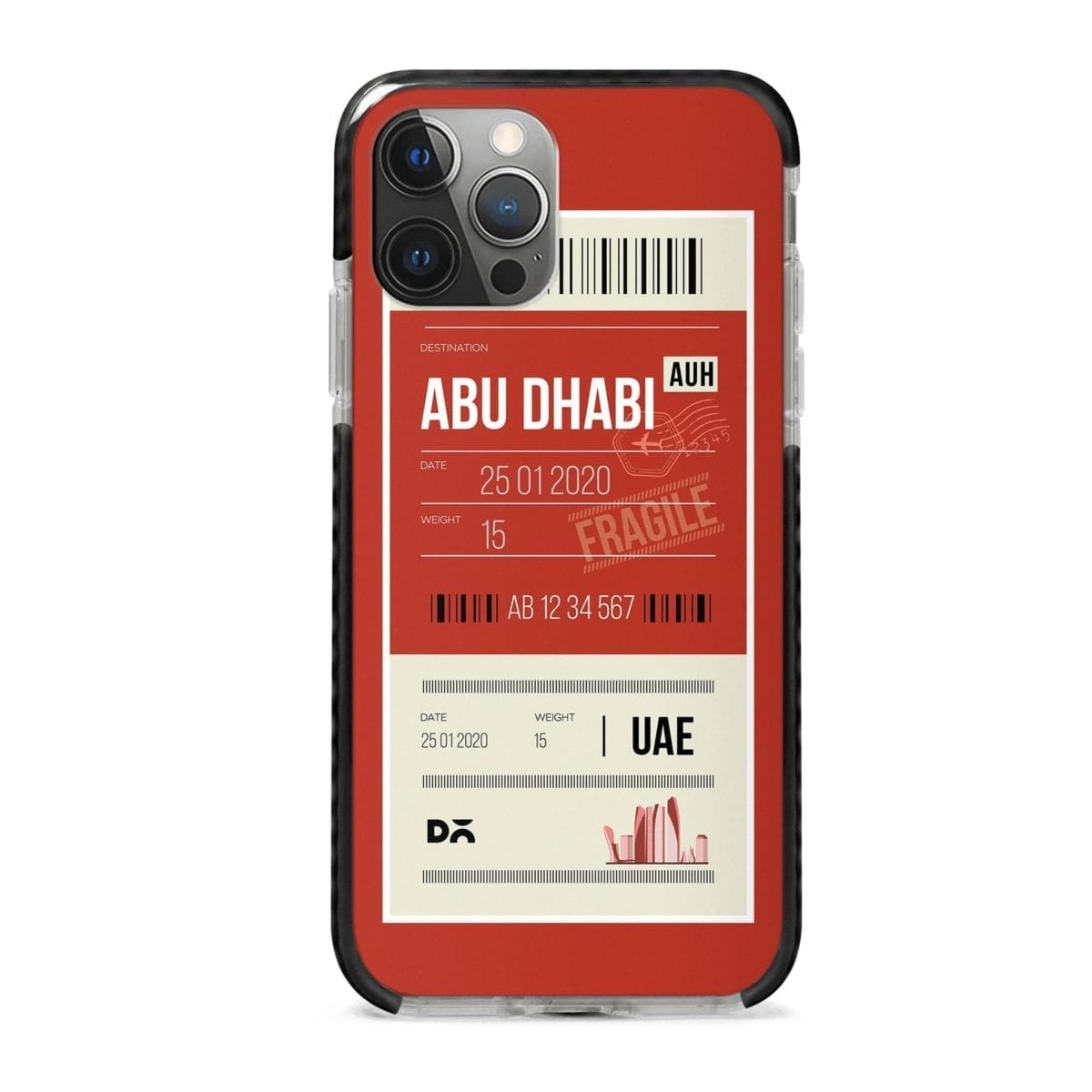 Abu Dhabi Case Cover for Apple iPhone 12 Pro and Apple iPhone 12 Pro Max with great design and shock proof | Klippik | Online Shopping | Kuwait UAE Saudi