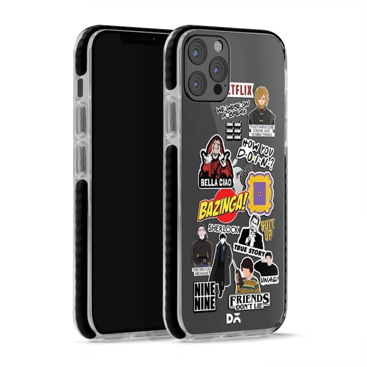 Binge Watch Stride Case Cover for Apple iPhone 12 Pro and Apple iPhone 12 Pro Max with great design and shock proof | Klippik | Online Shopping | Kuwait UAE Saudi