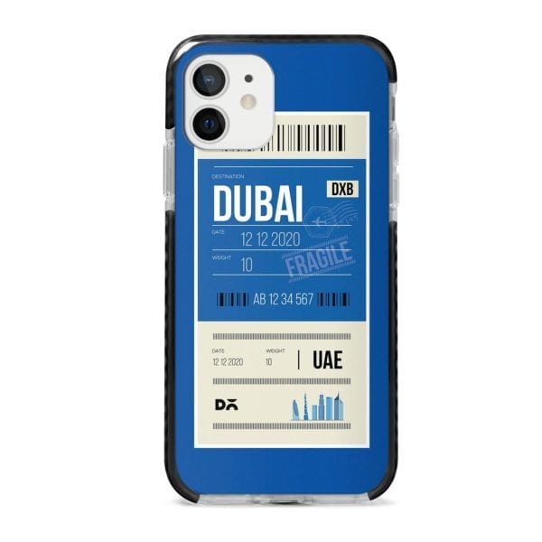 Dubai City Tag Stride Case Cover for Apple iPhone 12 Mini and Apple iPhone 12 with great design and shock proof | Klippik | Online Shopping | Kuwait UAE Saudi