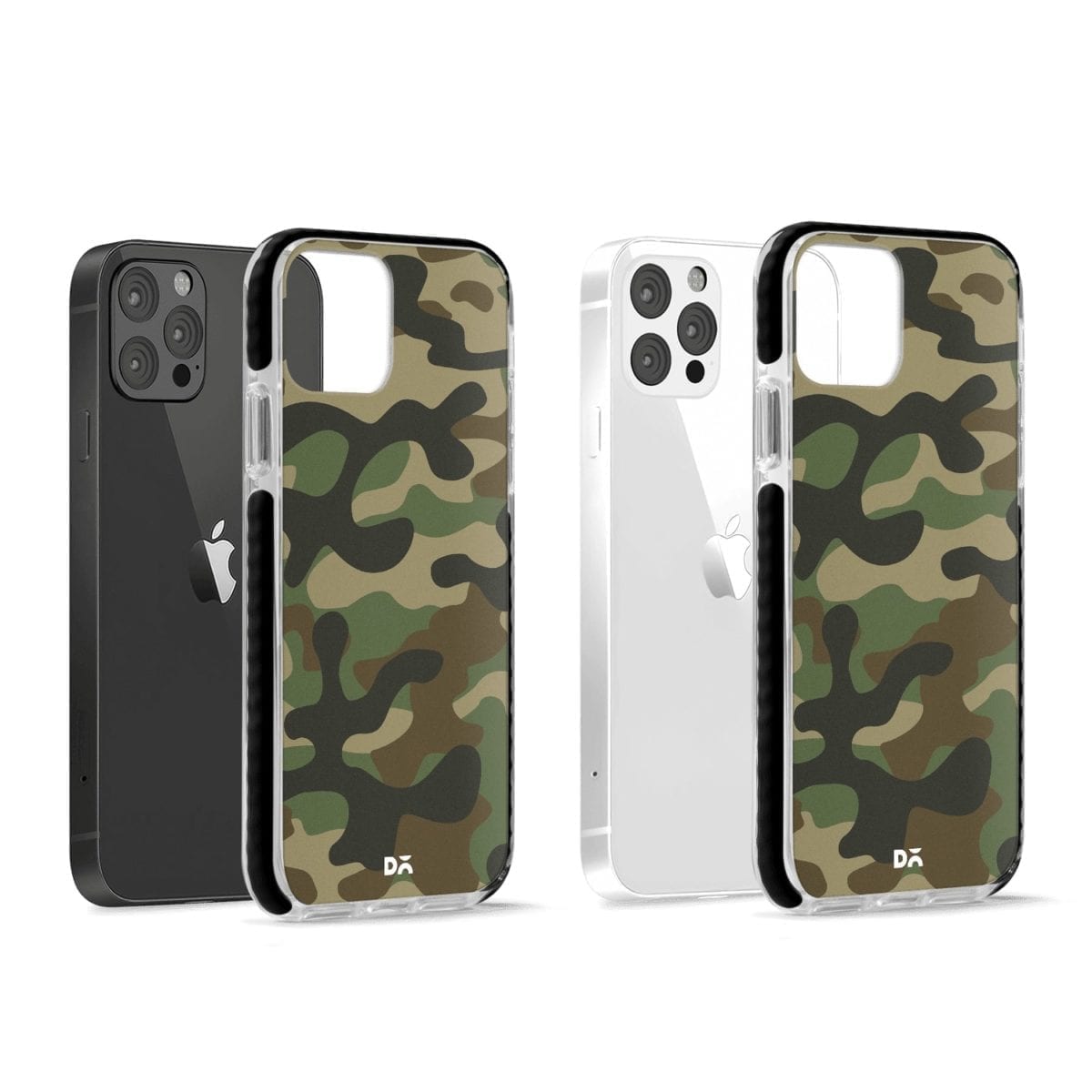 Camouflage Case Cover for Apple iPhone 12 Pro and Apple iPhone 12 Pro Max with great design and shock proof | Klippik | Online Shopping | Kuwait UAE Saudi