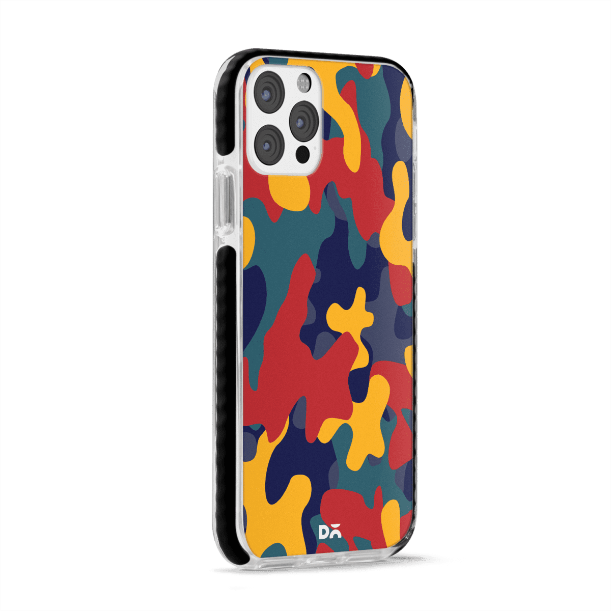 Color Block Camo Case Cover for Apple iPhone 12 Pro and Apple iPhone 12 Pro Maxwith great design and shock proof | Klippik | Online Shopping | Kuwait UAE Saudi