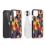 Color Block Camo Case Cover for Apple iPhone 12 Mini and Apple iPhone 12 with great design and shock proof | Klippik | Online Shopping | Kuwait UAE Saudi