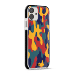 Color Block Camo Case Cover for Apple iPhone 12 Mini and Apple iPhone 12 with great design and shock proof | Klippik | Online Shopping | Kuwait UAE Saudi