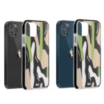 Pastel Camo Stride Case Cover for Apple iPhone 12 Pro and Apple iPhone 12 Pro Max with great design and shock proof | Klippik | Online Shopping | Kuwait UAE Saudi