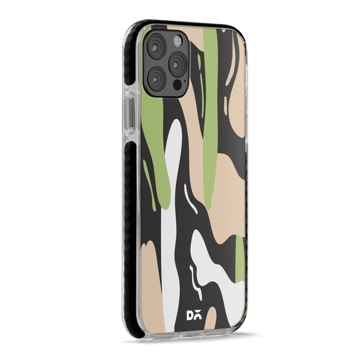 Pastel Camo Stride Case Cover for Apple iPhone 12 Pro and Apple iPhone 12 Pro Max with great design and shock proof | Klippik | Online Shopping | Kuwait UAE Saudi