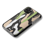 Pastel Camo Stride Case Cover for Apple iPhone 12 Pro and Apple iPhone 12 Pro Max with great design and shock proof | Klippik | Online Shopping | Kuwait UAE Saudi