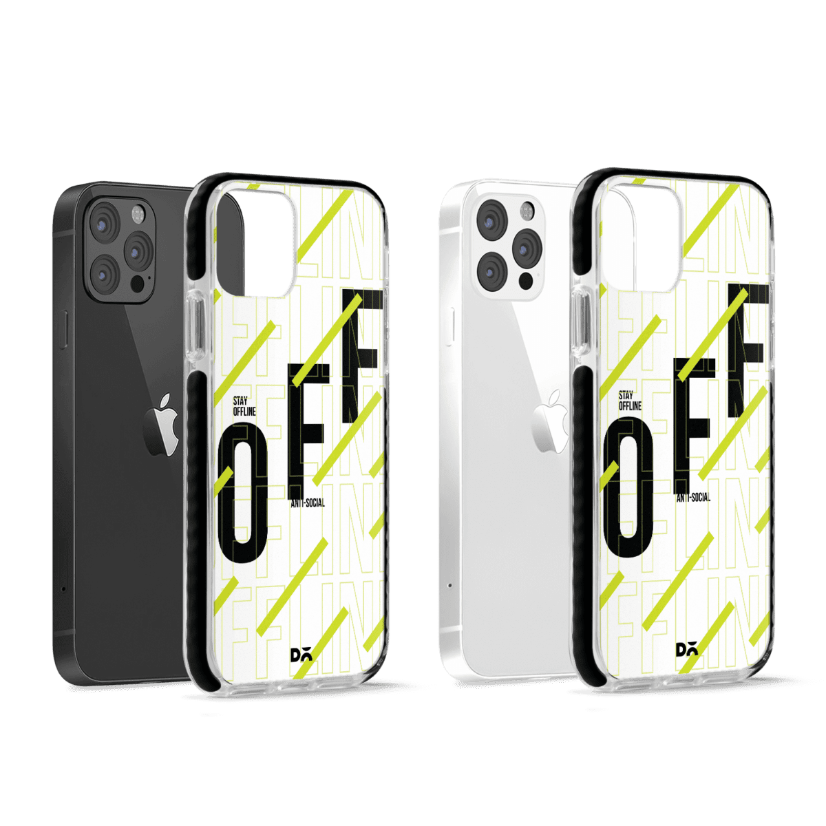 Stay Offline Stride Case Cover for Apple iPhone 12 Pro and Apple iPhone 12 Pro Max with great design and shock proof | Klippik | Online Shopping | Kuwait UAE Saudi