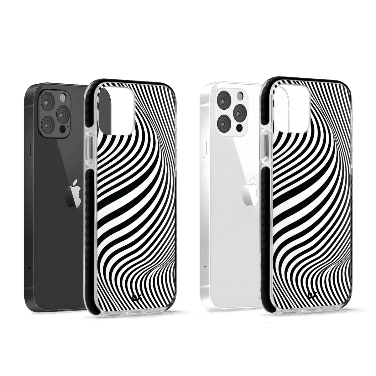 Zebra Stride Case Cover for Apple iPhone 12 Pro and 12 Pro Max with great design and shock proof | Klippik | Online Shopping | Kuwait UAE Saudi