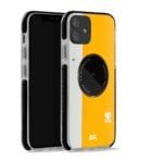 Kodak Yellow Stride Case Cover for Apple iPhone 12 Mini and Apple iPhone 12 with great design and shock proof | Klippik | Online Shopping | Kuwait UAE Saudi