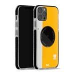 Kodak Yellow Stride Case Cover for Apple iPhone 12 Pro and Apple iPhone 12 Pro Max with great design and shock proof | Klippik | Online Shopping | Kuwait UAE Saudi