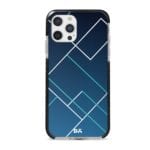 Nebula Tech Lines Checks Stride Case Cover for Apple iPhone 12 Pro and Apple iPhone 12 Pro Max with great design and shock proof | Klippik | Online Shopping | Kuwait UAE Saudi