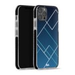 Nebula Tech Lines Checks Stride Case Cover for Apple iPhone 12 Pro and Apple iPhone 12 Pro Max with great design and shock proof | Klippik | Online Shopping | Kuwait UAE Saudi