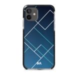 Nebula Tech Lines Checks Stride Case Cover for Apple iPhone 12 Mini and Apple iPhone 12 with great design and shock proof | Klippik | Online Shopping | Kuwait UAE Saudi