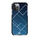 Nebula Tech Lines Checks Stride Case Cover for Apple iPhone 12 Pro and Apple iPhone 12 Pro Max with great design and shock proof | Klippik | Online Shopping | Kuwait UAE Saudi