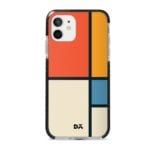 Orange Window Stride Case Cover for Apple iPhone 12 Mini and Apple iPhone 12 with great design and shock proof | Klippik | Online Shopping | Kuwait UAE Saudi