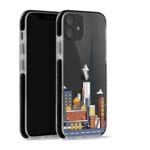 Paris Skyline Clear Stride Case Cover for Apple iPhone 12 Mini and Apple iPhone 12 with great design and shock proof | Klippik | Online Shopping | Kuwait UAE Saudi