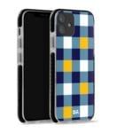 Quartet Checks 1 Stride Case Cover for Apple iPhone 12 Mini and Apple iPhone 12 with great design and shock proof | Klippik | Online Shopping | Kuwait UAE Saudi