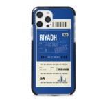 Riyadh City Tag Stride Case Cover for Apple iPhone 12 Pro and Apple iPhone 12 Pro Max with great design and shock proof | Klippik | Online Shopping | Kuwait UAE Saudi