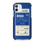 Riyadh City Tag Stride Case Cover for Apple iPhone 12 Mini and Apple iPhone 12 with great design and shock proof | Klippik | Online Shopping | Kuwait UAE Saudi