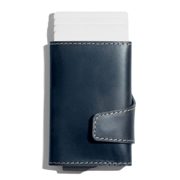 Buy Deep Navy Keeper RFID Wallets Online in Kuwait UAE Saudi | KlippiK.com