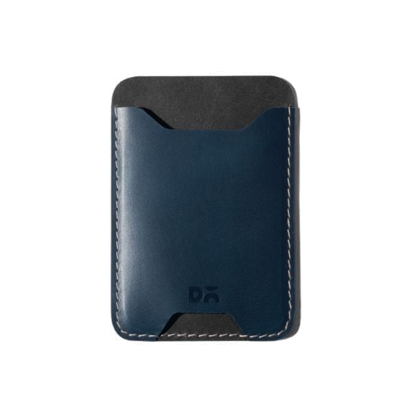 Deep Navy CardSafe Leather Phone Wallet | Online Shopping | Kuwait UAE Saudi | Klippik.com