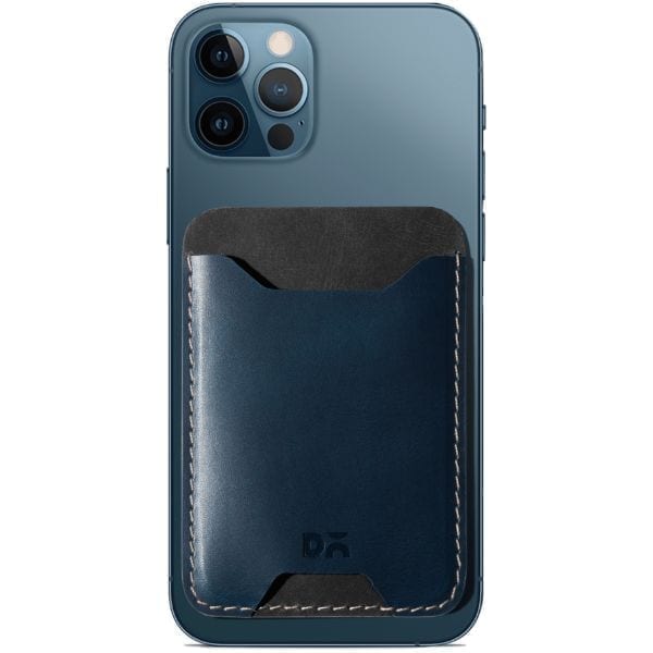 Deep Navy CardSafe Leather Phone Wallet | Online Shopping | Kuwait UAE Saudi | Klippik.com