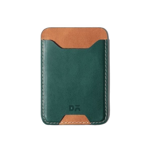 Forest Green CardSafe Leather Phone Wallet | Online Shopping | Kuwait UAE Saudi | Klippik.com