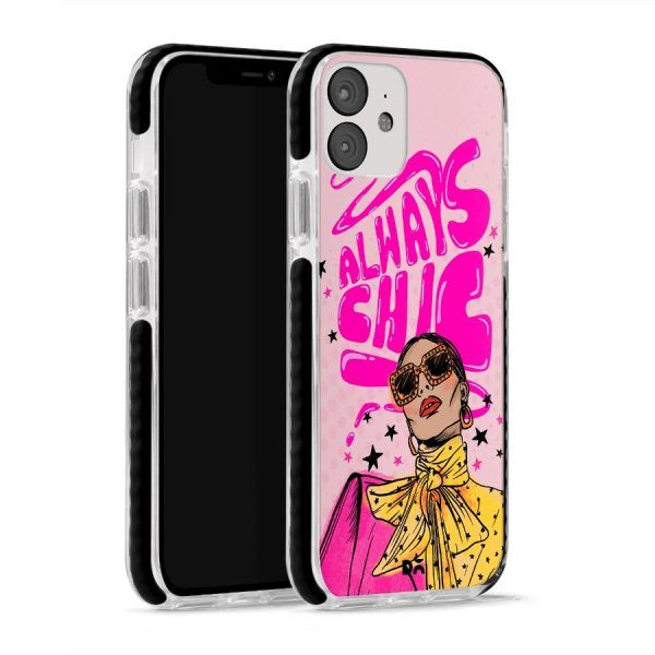 Always Chic Queen Stride Case Cover for Apple iPhone 12 mini and Apple iPhone 12 with great design and shock proof | Klippik | Online Shopping | Kuwait UAE Saudi