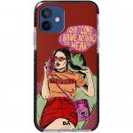 Anti Social Babe Queen Stride Case Cover for Apple iPhone 12 mini and Apple iPhone 12 with great design and shock proof | Klippik | Online Shopping | Kuwait UAE Saudi